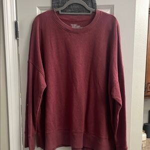 Women's Burgundy Sweater